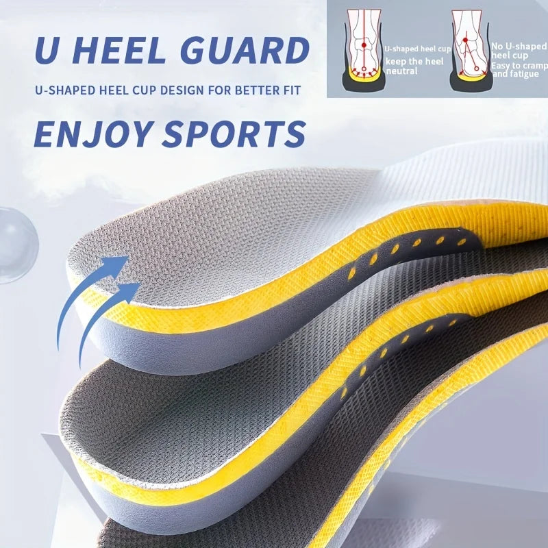 1Pair Orthopedic Insoles Orthotics Flat Foot Health Sole Pad For Shoes