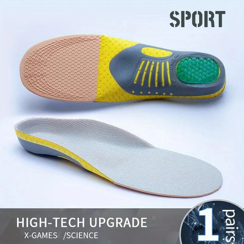 1Pair Orthopedic Insoles Orthotics Flat Foot Health Sole Pad For Shoes