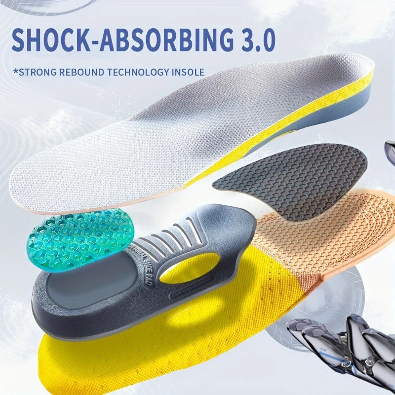 1Pair Orthopedic Insoles Orthotics Flat Foot Health Sole Pad For Shoes